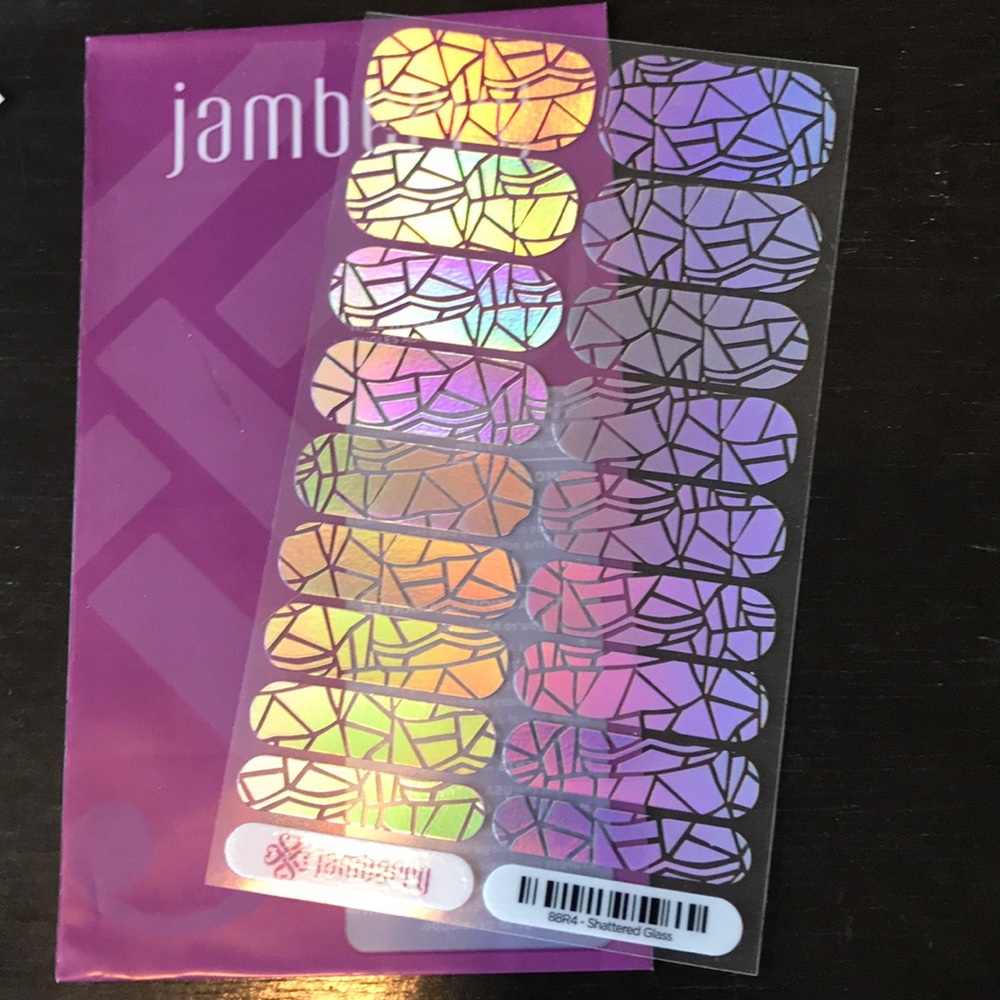 Jamberry Nail Wrap ⭐️ Shattered Glass ⭐️